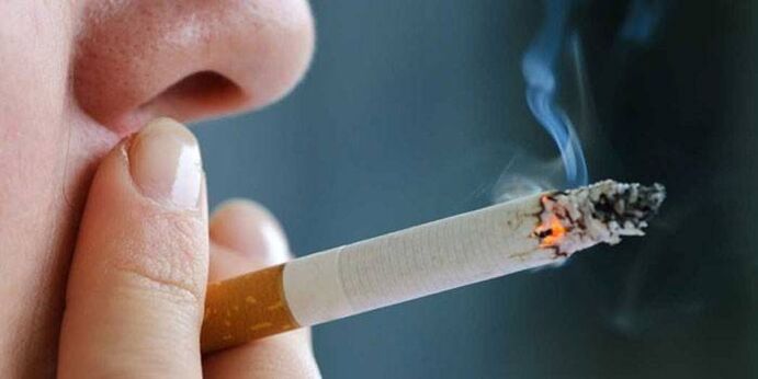kajenje in njegova tveganja za zdravje
